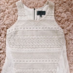 Embroidered tank top